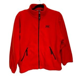 Helly Hansen Fleece Jacket, M, Rare Color Orange ECU!!!